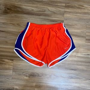Nike Red and Blue Tempo Running Shorts
